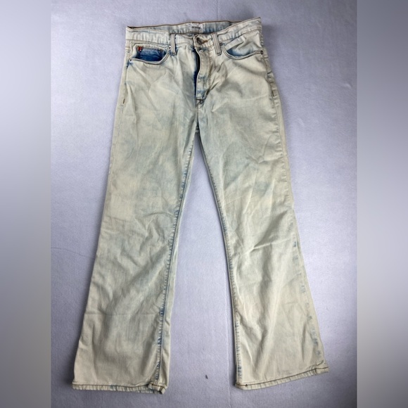 Hudson Blair High Rise Bootcut Crop Light Wash Jeans Size 28X25 - Picture 1 of 16